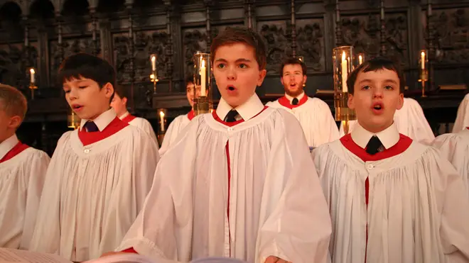 Choir of King’s College, Cambridge sing ‘O Holy Night’, the nation’s favourite carol