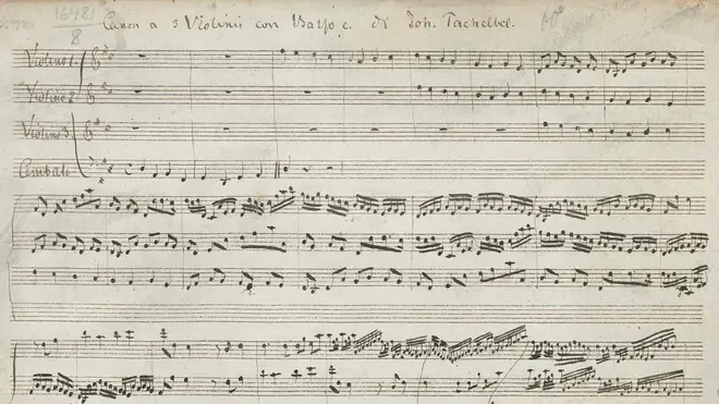 Pachelbel Canon score