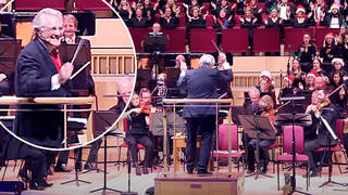Watch John Suchet conduct Royal Liverpool Philharmonic Orchestra in ‘one of the great moments of my life’