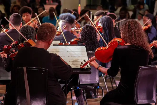 Parker has both played and interned with Chineke! orchestra