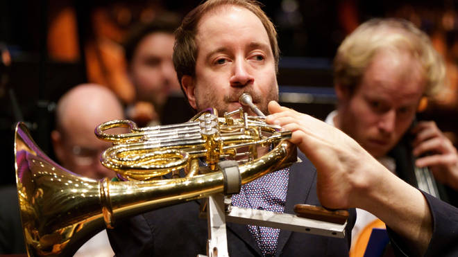 French horn player Felix Klieser plays Mozart’s Horn Concerto No.4 with Bournemouth Symphony Orchestra and conductor Kirill Karabits