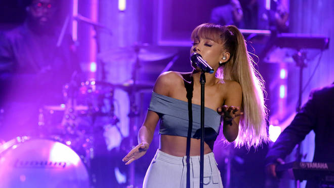 Ariana performs on The Tonight Show starring Jimmy Fallon, Season Three
