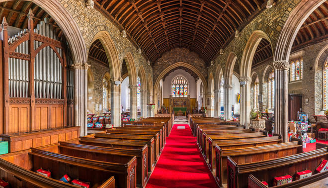 Gereja di Chittlehampton, Devon Utara