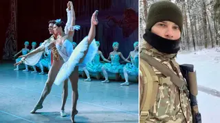Ukrainian ballerinas from leading opera companies join military to fight on the frontline