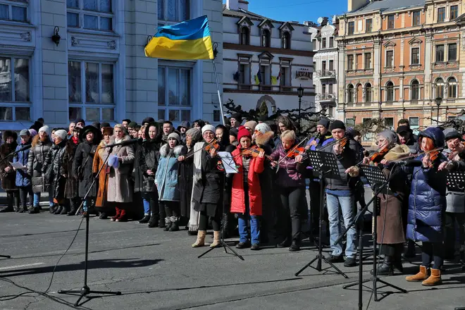 Symphony orchestra and choir of the Odesa Opera House