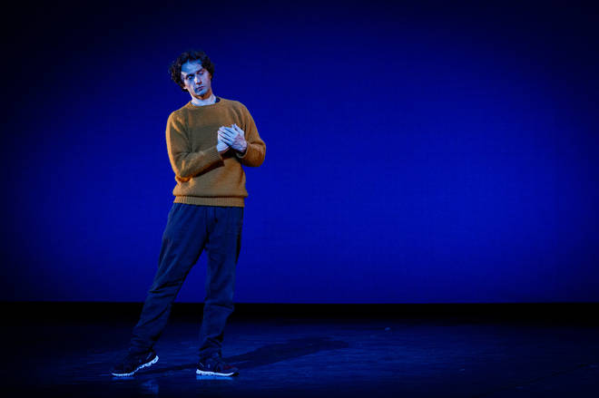 Ivan Putrov rehearses for Dance for Ukraine Gala at the London Coliseum on 19 March