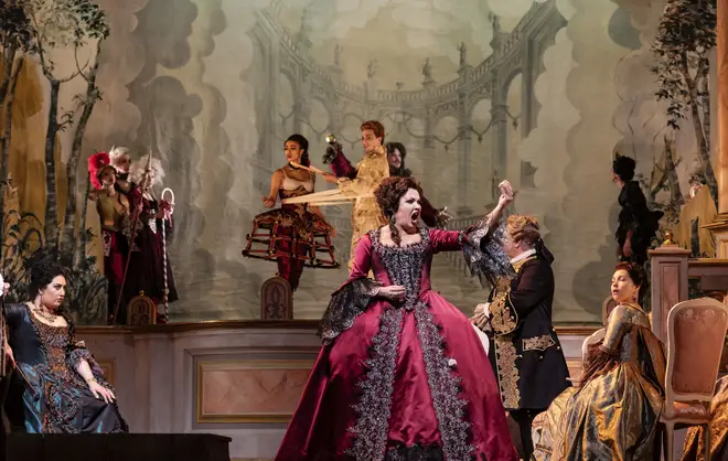 Netrebko performing at the Metropolitan Opera. December 2018.