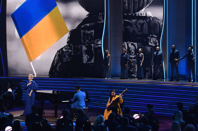 John Legend sings a prayer with Ukrainian singer Mika Newton