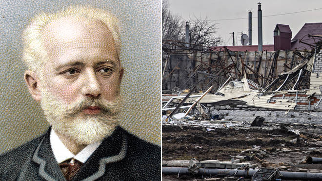 Tchaikovsky stayed in Trostyanets in his 20s; the city is now destroyed