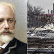 Tchaikovsky stayed in Trostyanets in his 20s; the city is now destroyed