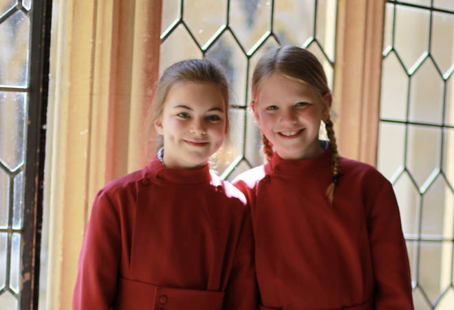 Julia Johnson and Lucy Howe are both Year 4 students at St George's School Windsor Castle