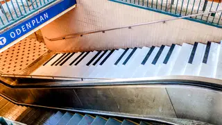 Odenplan piano staircase