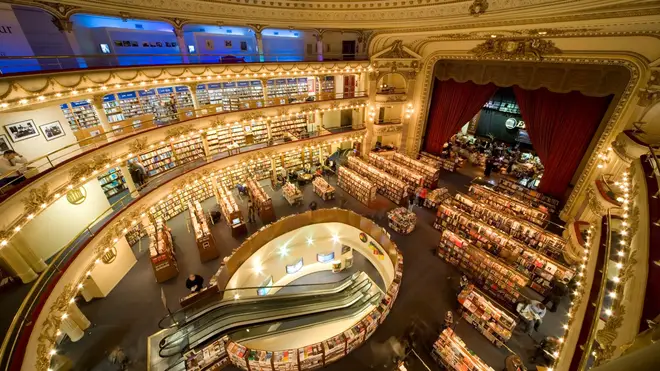 The enchanting mega book shop in Recoleta