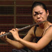 Yukie Ota performs at the 2014 Carl Nielsen International Flute Competition
