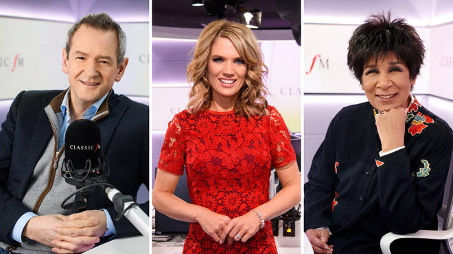 Alexander Armstrong, Charlotte Hawkins and Moira Stuart