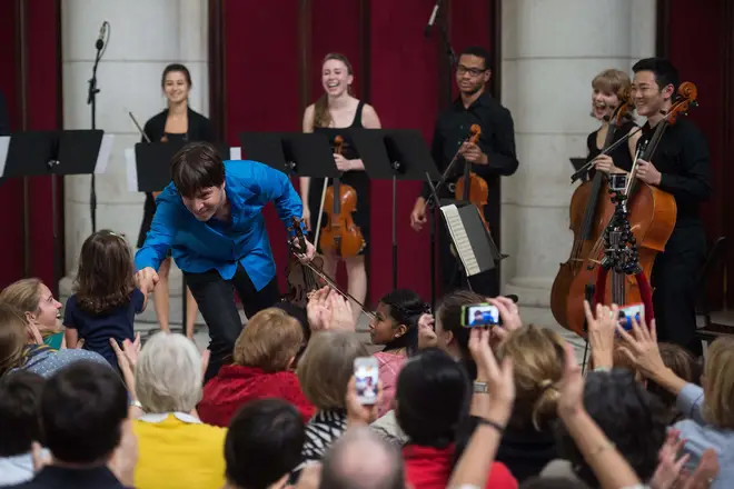 Joshua Bell Metro performance in 2014