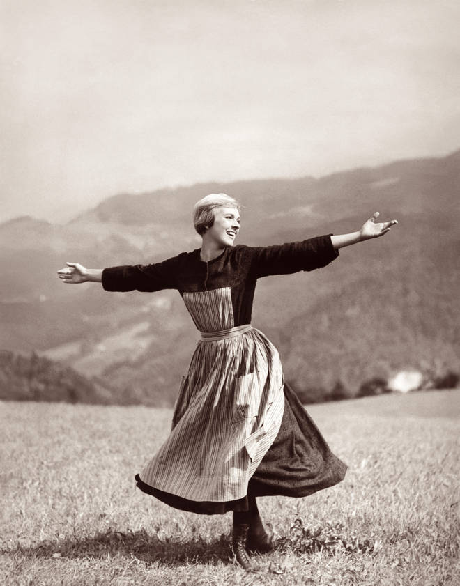 Julie Andrews is best knows for her portrayal of Maria in The Sound Of Music