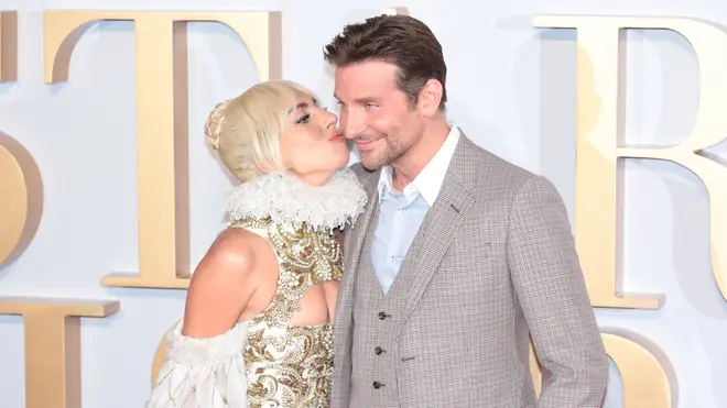 Lady Gaga and Bradley Cooper at the UK premiere for A Star Is Born