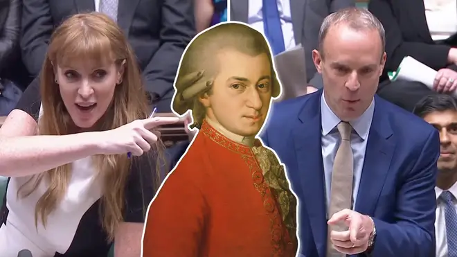 Angela Rayner, Dominic Raab and a controversial Mozart opera