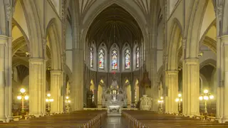 Be Thou My Vision has Irish origins – pictured, Letterkenny cathedral in Donegal, Ireland