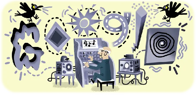 Google Doodle celebrates Oskar Sala, an electronic music composer and physicist