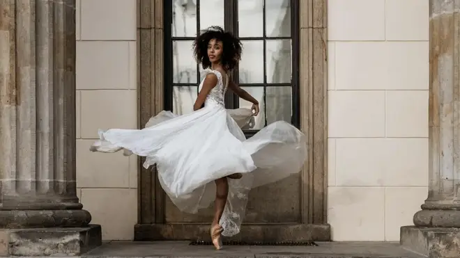 Chloe Lopes Gomes was told to wear white make-up to blend in with other ballet dancers