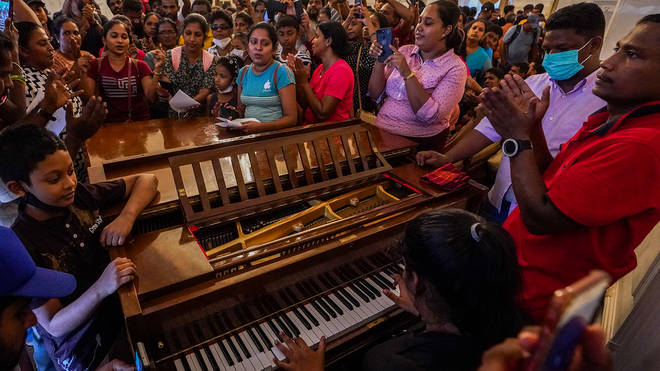 Two days after protesters stormed the President's house in Sri Lanka