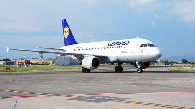 The students from Chethams School of Music were travelling with the German airline, Lufthansa, from Naples Airport