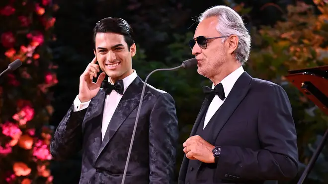 Andrea Bocelli steps in as last-minute understudy for his stranded son