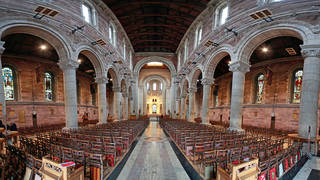 Inside St Anne’s Cathedral, Belfast