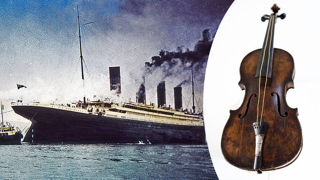 The violin that survived the Titanic belonged to bandmaster Wallace Hartley, who perished with the ship.