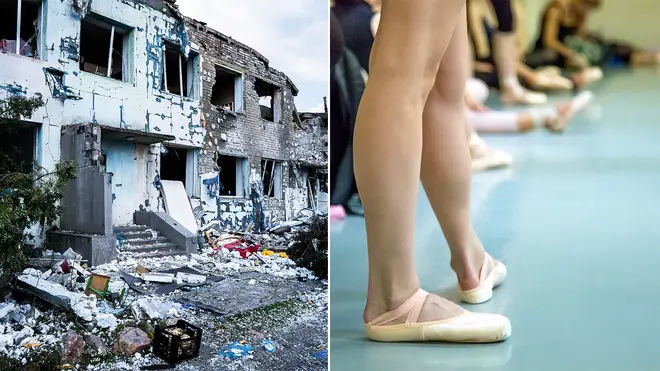 A talented 12-year-old ballerina has died in a missile strike minutes after leaving her ballet lesson.