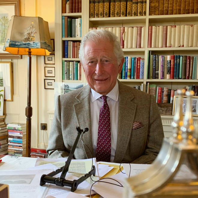 His Royal Highness The Prince of Wales records his Classic FM show