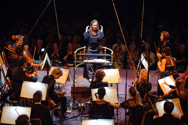 Joanna Carneiro conducts the Royal Liverpool Philharmonic Orchestra at Classic FM Live, 2011