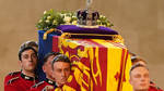 Her Majesty’s coffin has traveled across the UK, and is now lying in state in London.
