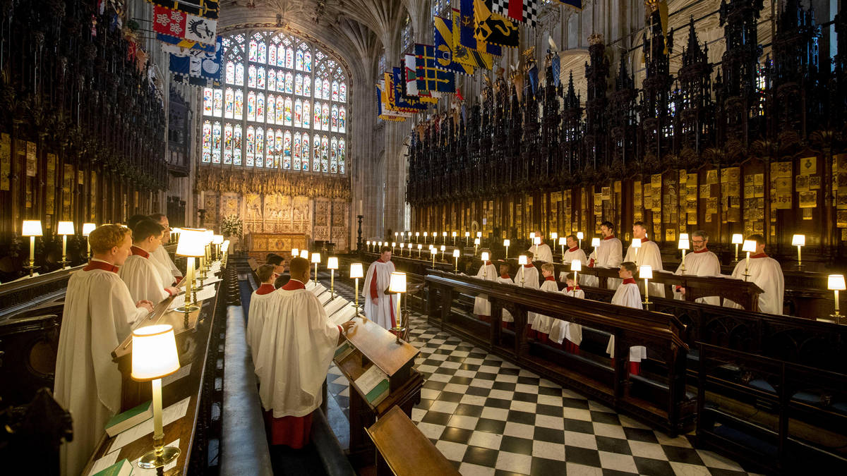 The music for The Queen’s committal service at St George’s Chapel, Windsor Castle