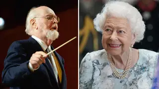 John Williams honoured as Queen Elizabeth II’s final ‘Knight’ before she died