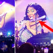 Lizzo performs on a crystal flute, courtesy of the Library of Congress, in Washington D.C.