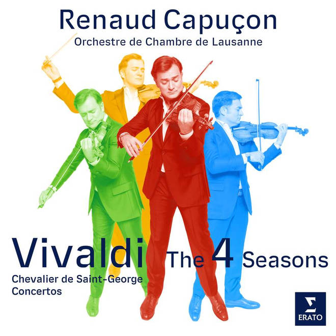 Renaud Capuçon performs Vivaldi’s Four Seasons and two Chevalier de Saint-Georges violin concertos with the Orchestre de Chambre de Lausanne.