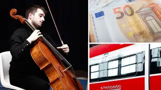 Cellist fined €50 on a train to Genoa