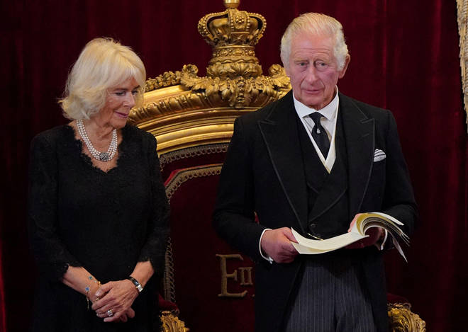 King Charles III and Queen Camilla attend the Accession Council at St James's Palace on 10 September, as His Majesty is formally proclaimed monarch