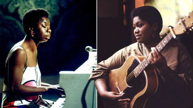 Nina Simone (left), and Odetta (right) were two trailblazing musicians whose early musical trainings were rooted in classical