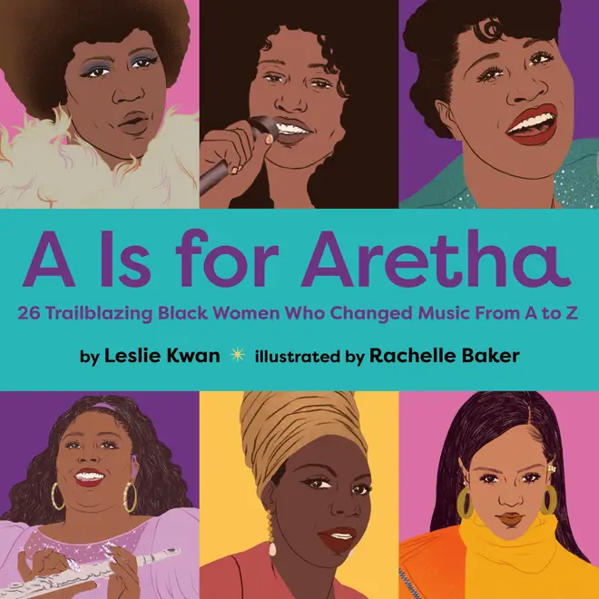 ‘A is for Aretha’ by Leslie Kwan, Illustrated by Rochelle Baker is out in January 2023