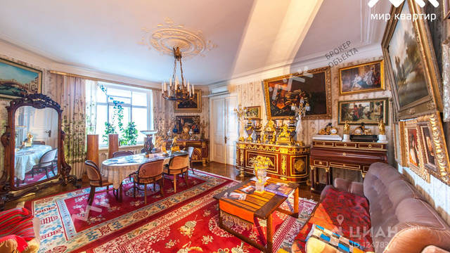Shostakovich's old flat is a spacious seven-room property in St. Petersburg