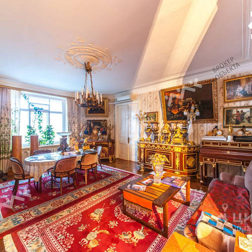 Shostakovich's old flat is a spacious seven-room property in St. Petersburg