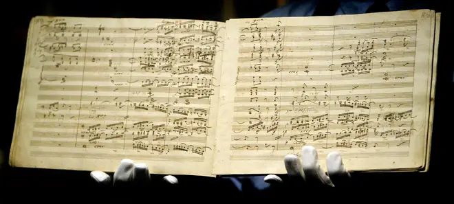 Beethoven's Ninth Symphony Manuscript is sold for £1.9 Million GBP