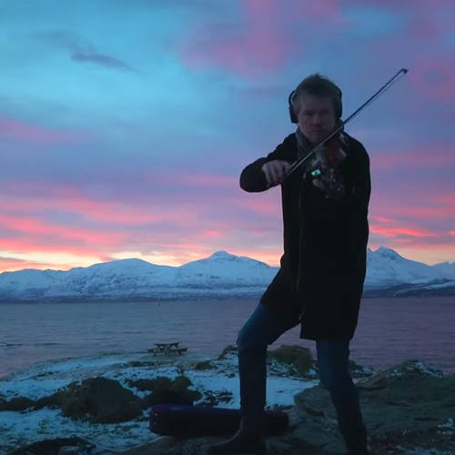 Henning Kraggerud plays in the Arctic