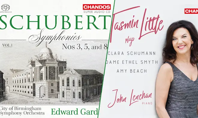 New Releases: Schubert Symphonies Vol. 1 – Edward Gardner and City of Birmingham Symphony Orchestra; Tasmin Little Plays Schumann, Smyth & Beach – Tasmin Little