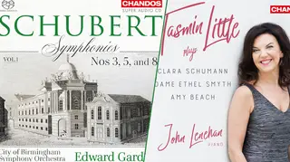 New Releases: Schubert Symphonies – Edward Gardner and City of Birmingham Symphony Orchestra; Tasmin Little Plays Schumann, Smyth & Beach – Tasmin Little