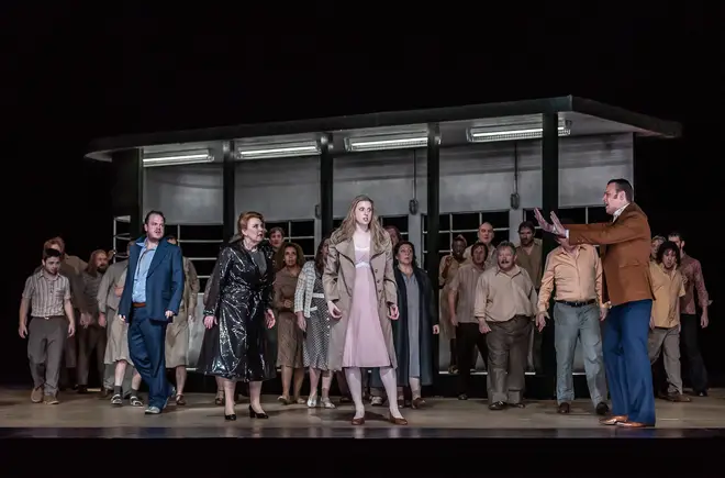 The cast of Katya Kabanova, The Royal Opera House